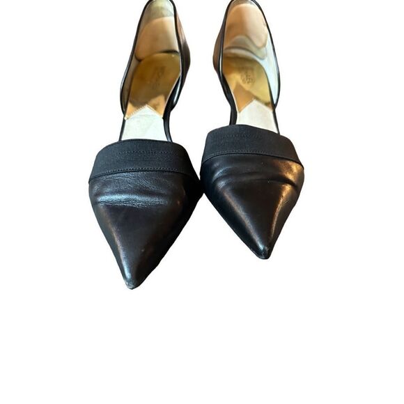 Michael Kors Black Supple Leather Pumps - Picture 2 of 10